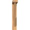 Ekena Millwork Traditional Block Smooth Bracket w/ Offset Brace, Western Red Cedar, 3 1/2"W x 22"D x 22"H BKT0402X22X22TRA05SWR - alternate 3